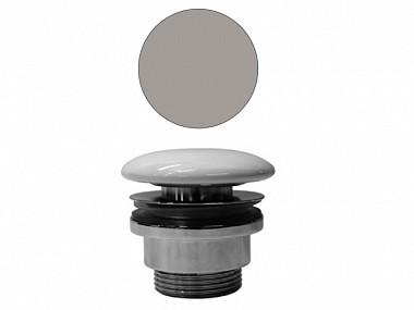 Донный клапан для раковины GSI SPARES PVC05 цвет Tortora matt