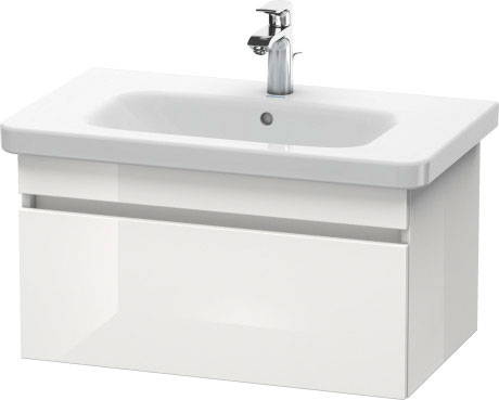 Тумба подвесная под раковину Duravit DuraStyle DS 6381 2222 белый глянец