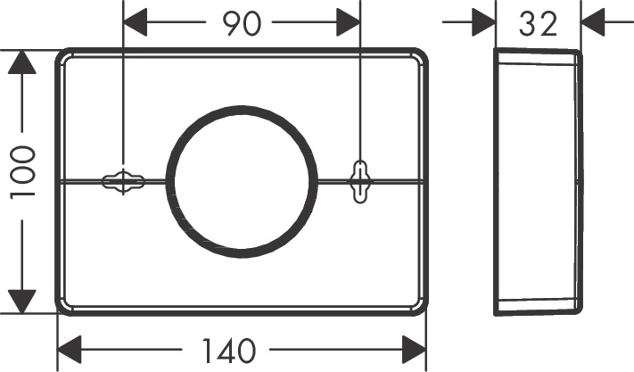 Держатель для гигиенических пакетов HANSGROHE AddStoris 41773700 Белый матовый