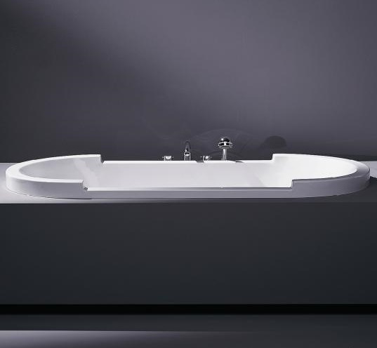 Акриловая ванна Duravit Starck 700011000000000 1900 х 900 c двумя наклонами для спины, встраиваемая, белая