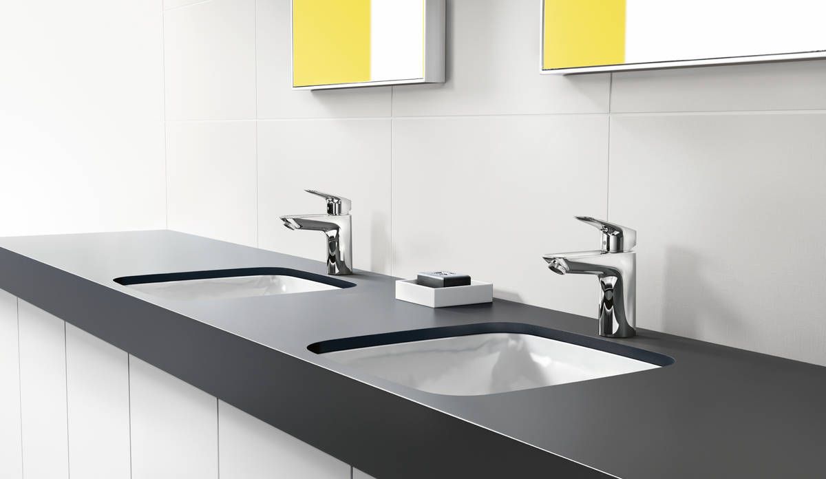 Смеситель для раковины Hansgrohe Logis 71101000 без сливного гарнитура хром