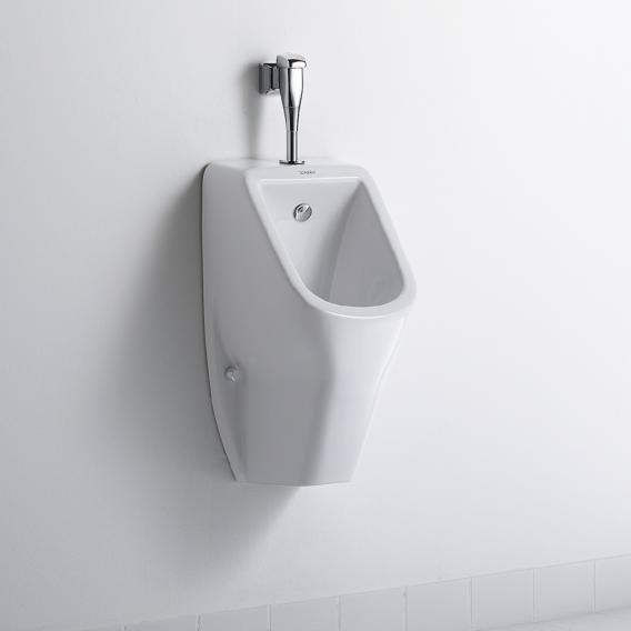 Писсуар подвесной Duravit D-Code 828300000 без "мушки", с креплением, c подачей воды сверху, белый