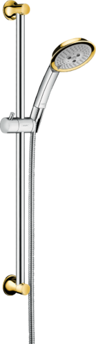 Душевой гарнитур Hansgrohe Raindance Classic 100 AIR 3 jet Unica Classic 27843090 золото/хром