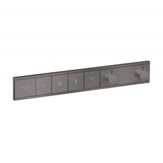 Термостат для душа HANSGROHE RainSelect на 4 потребителя, Чёрный/Хром