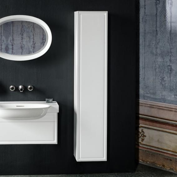 Высокий шкаф-пенал   Laufen  The  New Classic   4.0606.2.085.627.1  160 см, серый матовый лак, дверь правая, push and pull  