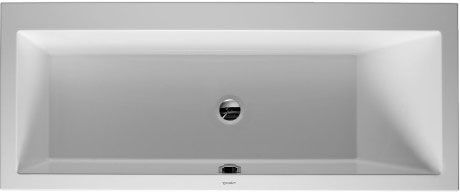 Акриловая ванна Duravit Vero 7001320000000001 700 х 700 c наклоном для спины справа, встраиваемая версия, белая