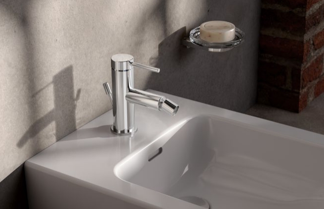 Смеситель однорычажный для биде KEUCO IXMO 59509 011000 с донным клапаном, хром