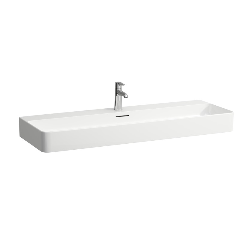 Раковина  Laufen  Val  810289 120 см, SaphirKeramik, без отверстия перелива