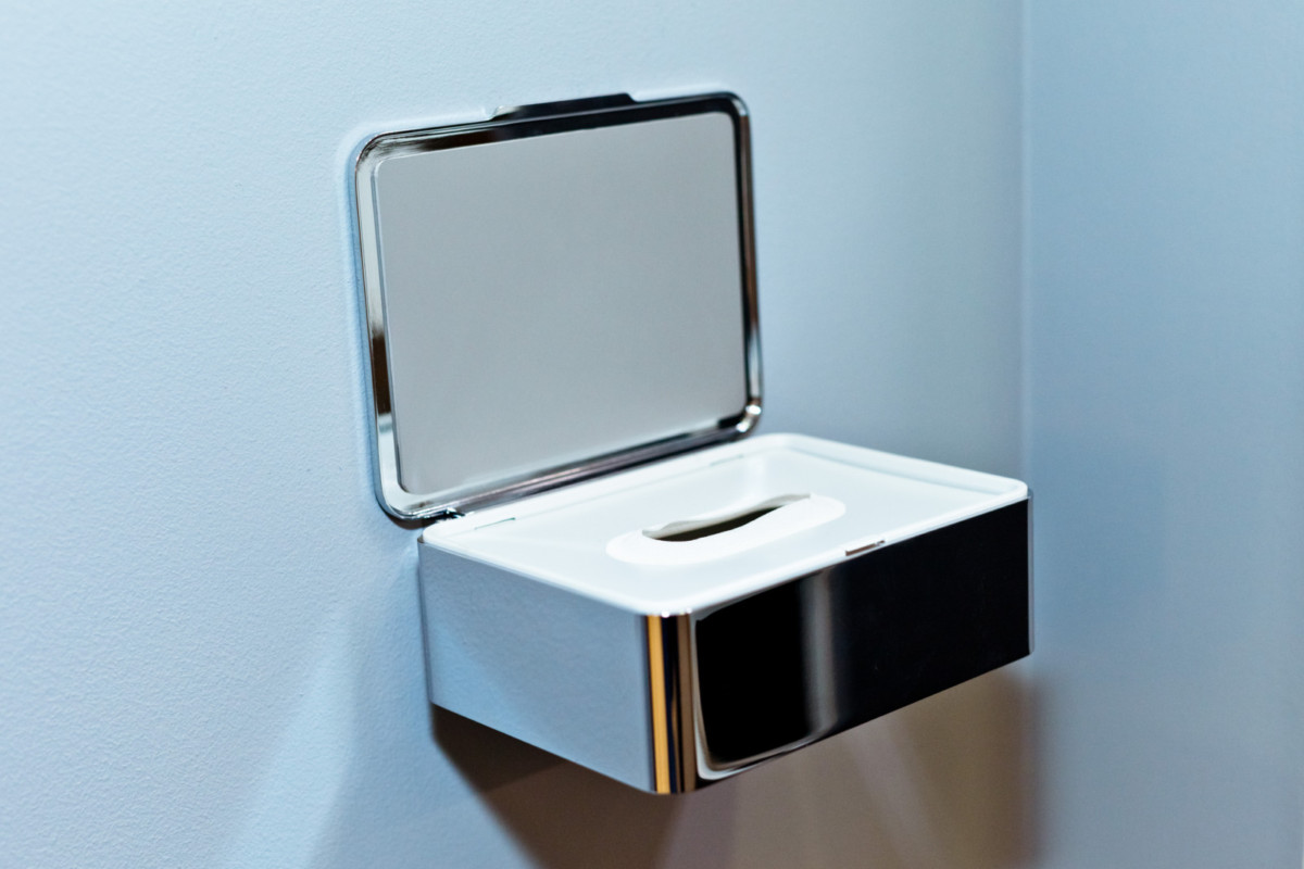 Дозатор для влажных салфеток KEUCO PLAN 14967 010001 Хром