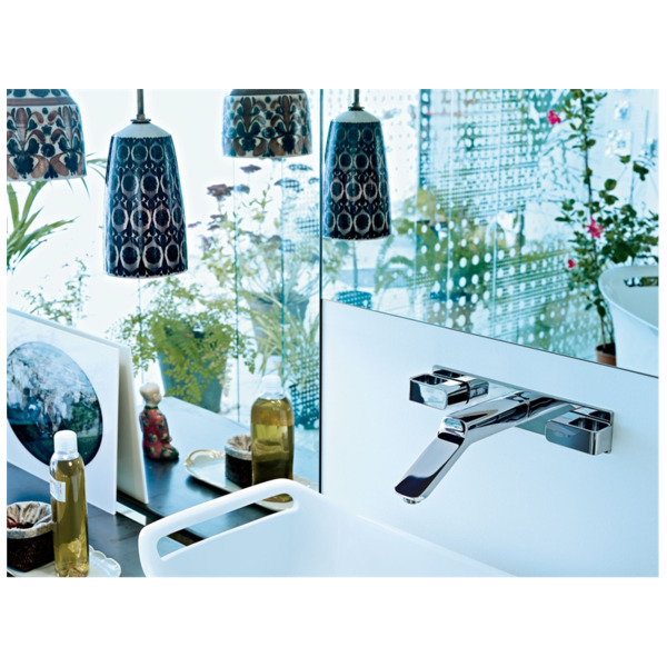Смеситель для раковины AXOR Urquiola 11042000 на 3 отверстия хром