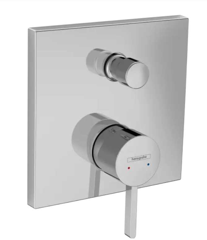 Смеситель для ванны скрытого монтажа HANSGROHE Finoris 76415000 цвет Хром