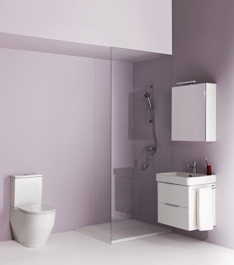 Бачок для унитаза  Laufen  Pro New  8.2995.1.000.874.1, подвод воды сзади, без внутреннего пластикового бачка