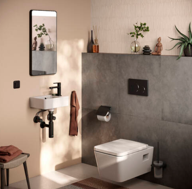 Сифон для раковины HANSGROHE 52105670 цвет Чёрный матовый