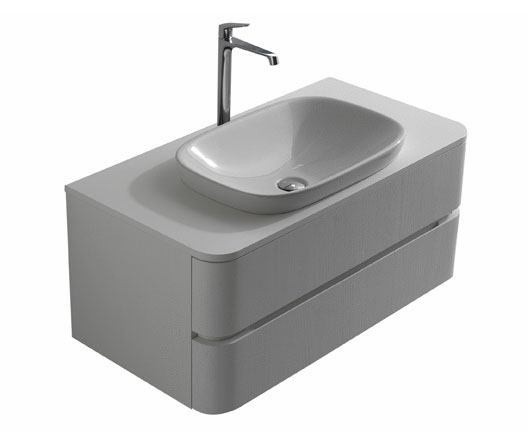 Раковина встраиваемая сверху GLOBO GENESIS GE042BI 600 мм х 400 мм х 150 мм, без отверстия под смеситель, белая глянцевая (Снимается с производства)