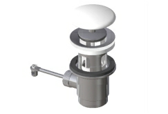 Донный клапан  автоматический  для раковин Laufen   8.9818.7.000.000.1 с керамической крышкой.