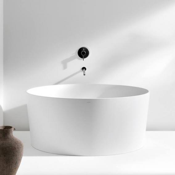Свободностоящая  ванна  круглая  Laufen   Val  2.3128.2.000.000.1,  Ø 130 см, из материала  Sentec, белая