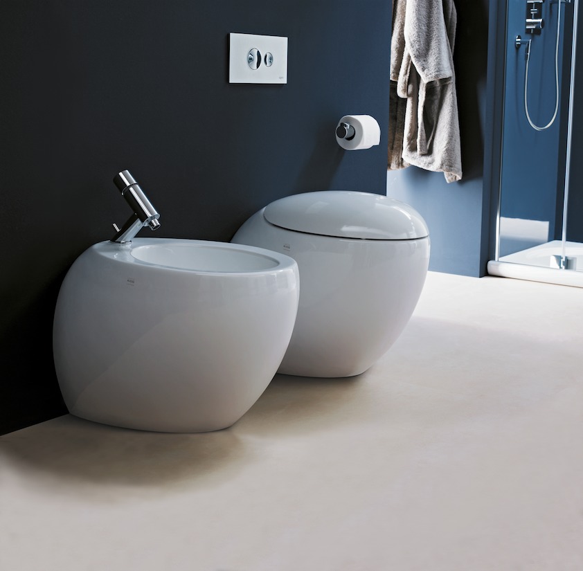 Напольное биде Laufen IL Bagno Alessi One  8.3297.1.400.304.1 