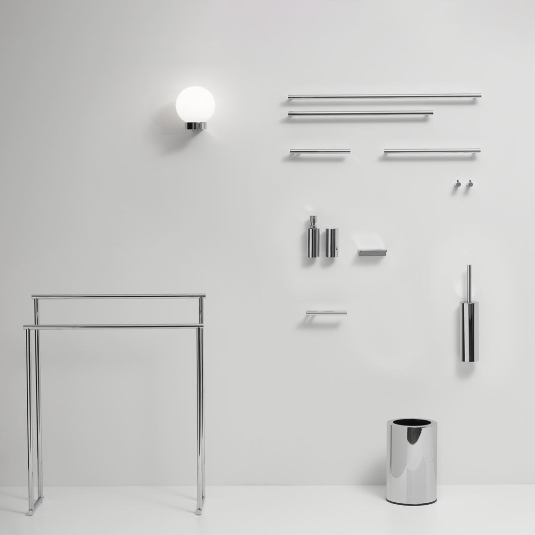 Ведро для мусора/бумаги, без крышки DECOR WALTHER  Rooms  0615060      32,5 X Ø 20,5 см,  8,5 л, с внутренним контейнером, нерж. сталь, цвет черный матовый