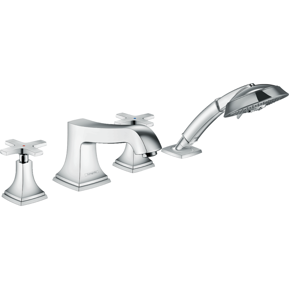 Наружная часть смесителя на борт ванны Hansgrohe Metropol Classic 31449000 Хром