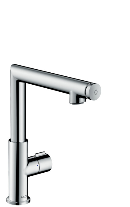 Смеситель для раковины Select 220 AXOR Uno 45016000 со сливным гарнитуром хром