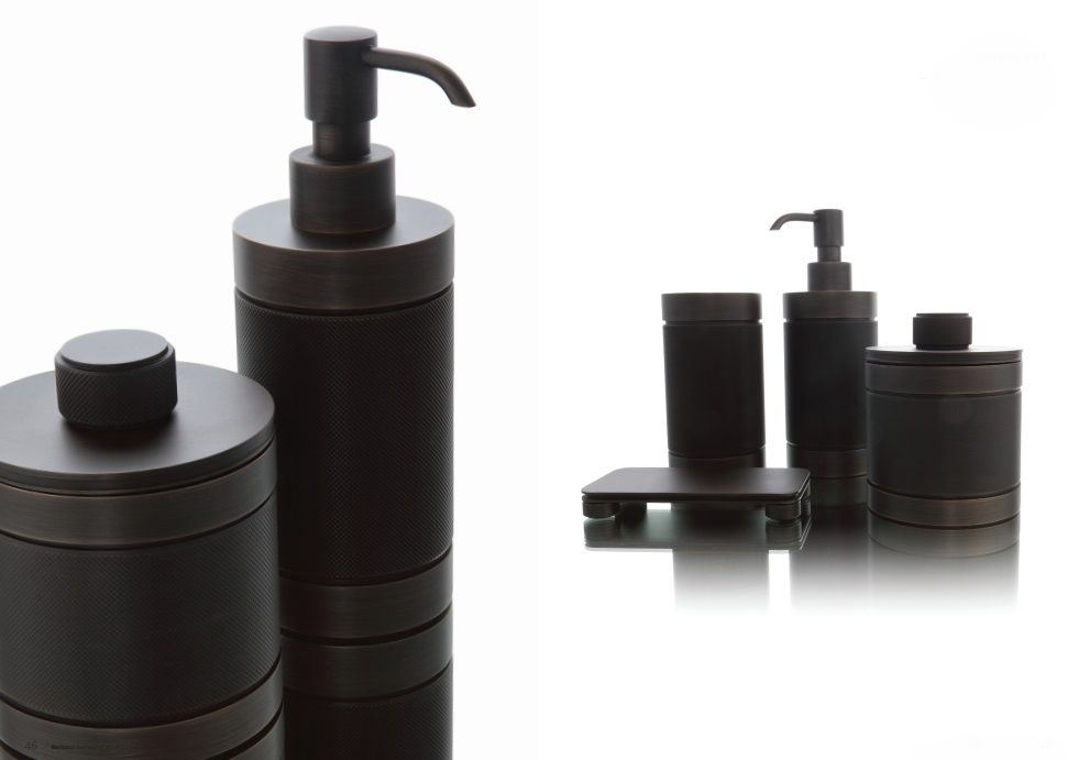 Мыльница настольная OFFICINA 01 127 7531 0800 Чёрный матовый