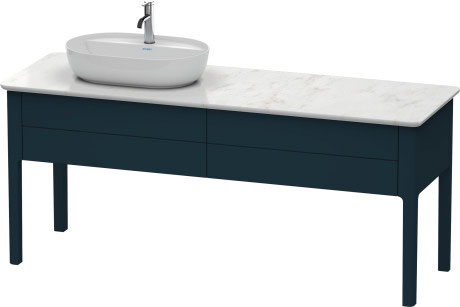 Тумба напольная под столешницу Duravit Luv LU9563L9898 темно-синий