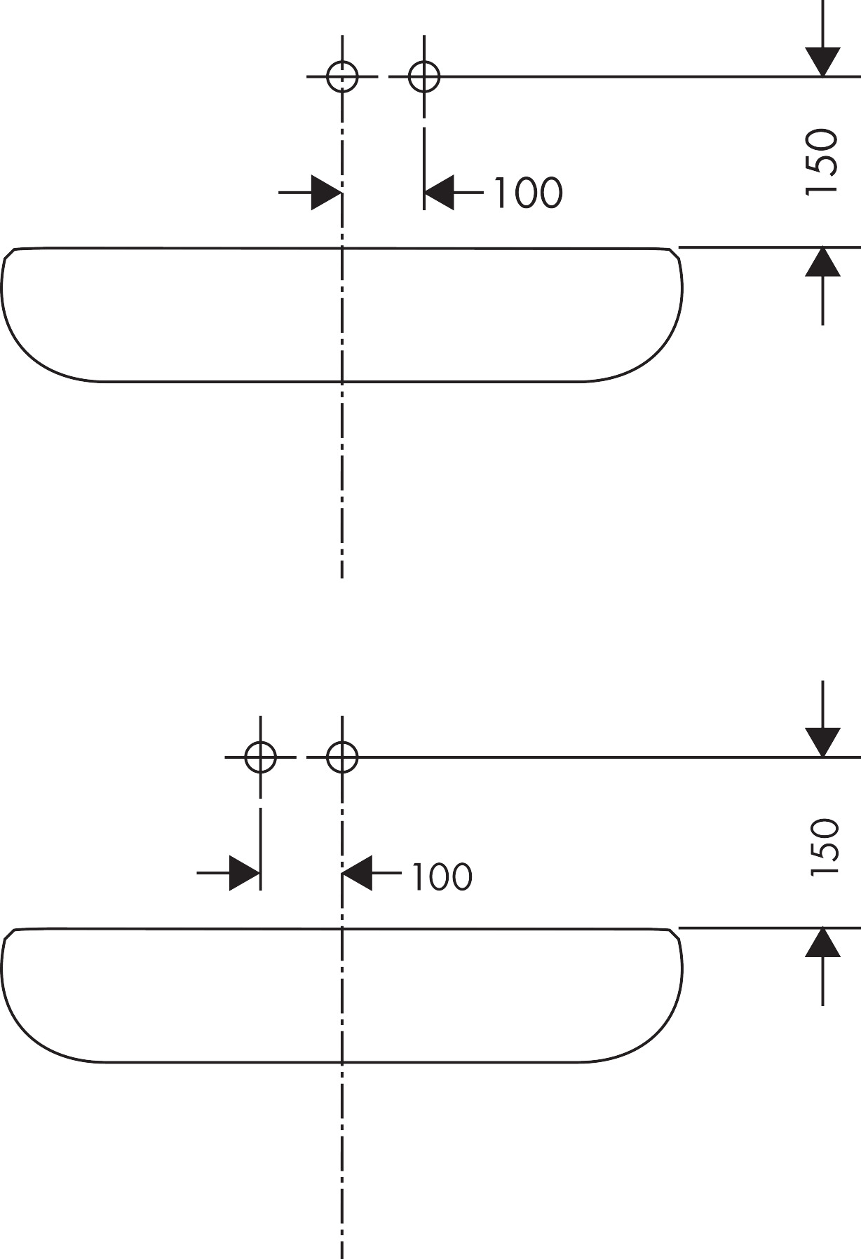 Смеситель Hansgrohe Talis S 72111000 для раковины настенный