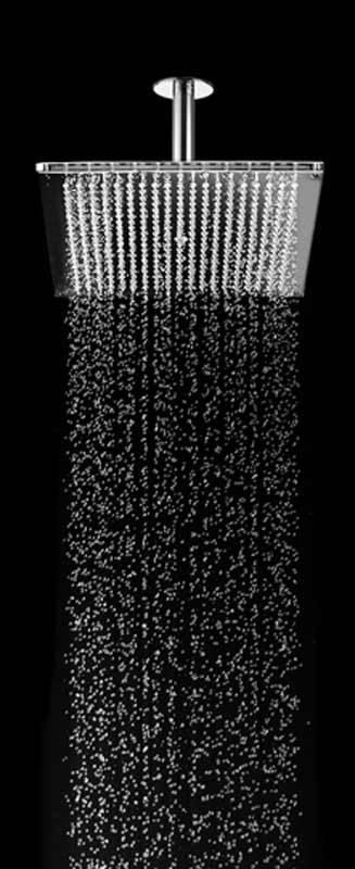 Верхний душ Bossini Dream Cube H35365G Хром с держателем