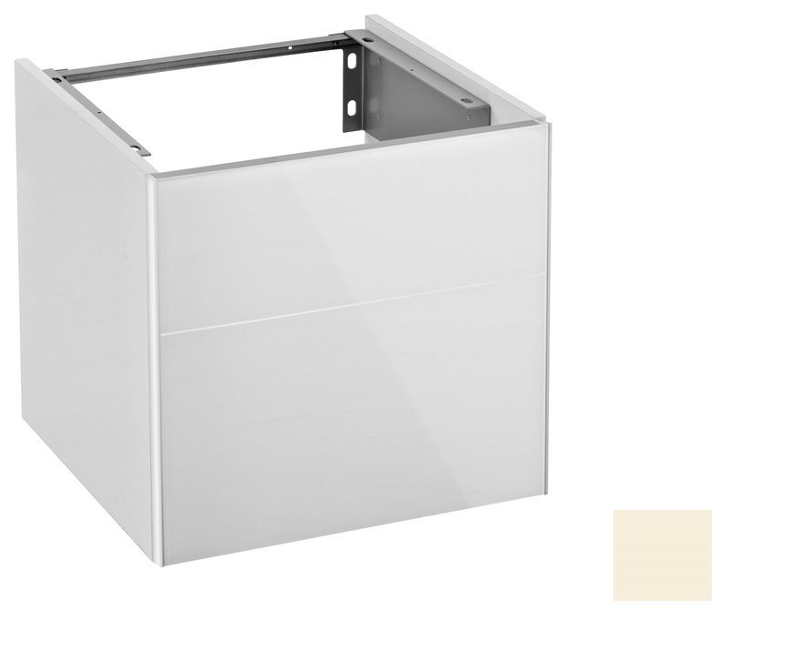 Тумба под умывальник Keuco Royal Reflex  34040 220001 корпус декоративное глянцевое покрытие/фасад стекло магнолия