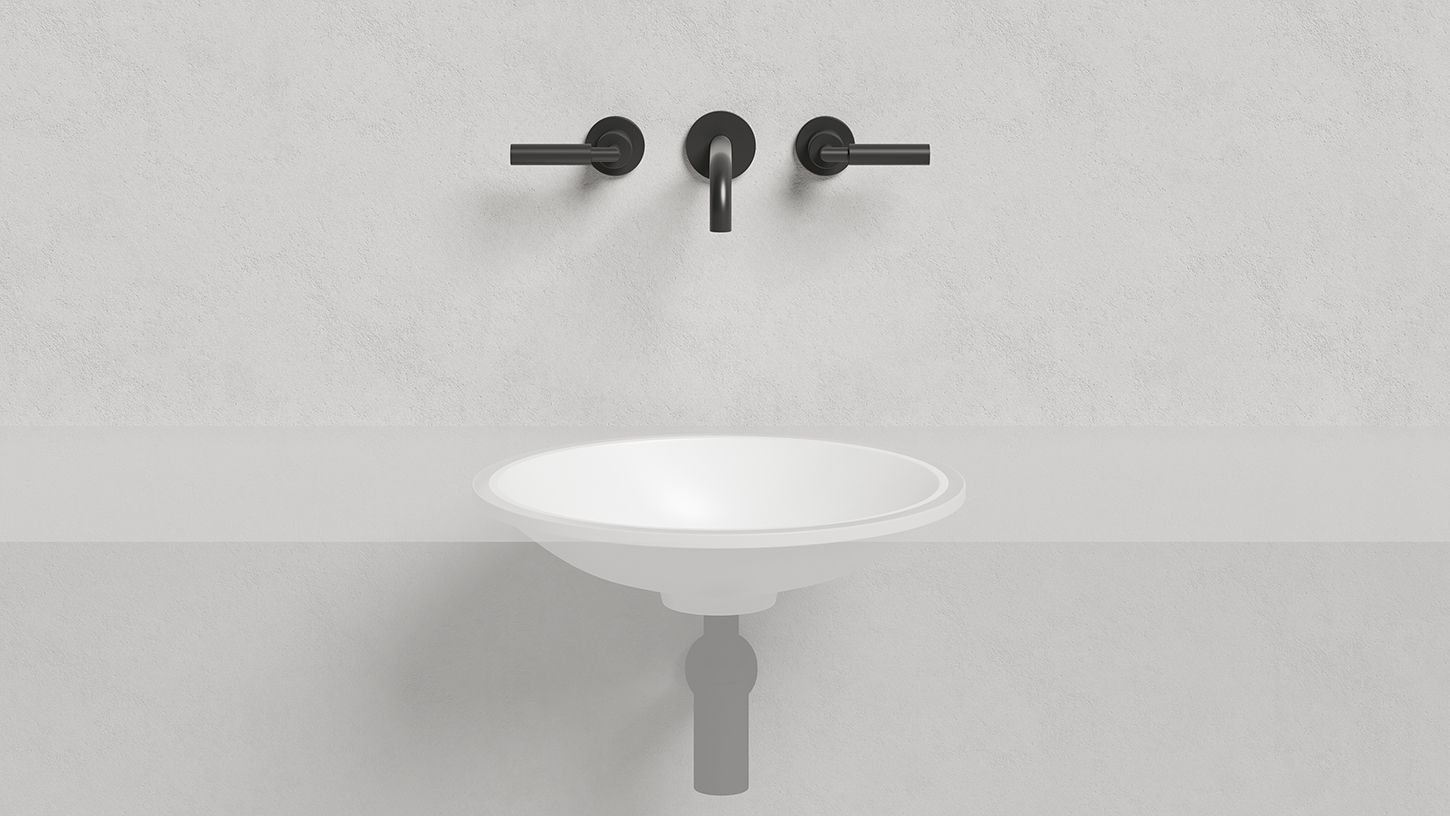 Раковина встраиваемая круглая SALINI MAREA 08 1802208M 420х420х135мм, S-Stone, без донного клапана, цвет Белый матовый