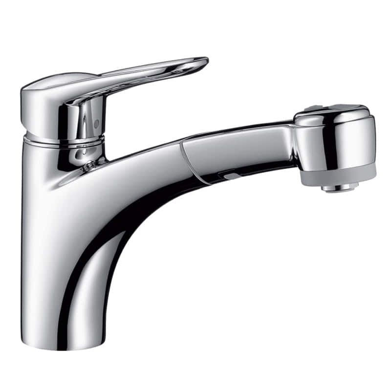 Смеситель для кухни с выдвижным изливом Hansgrohe Metropol 14837000 Хром