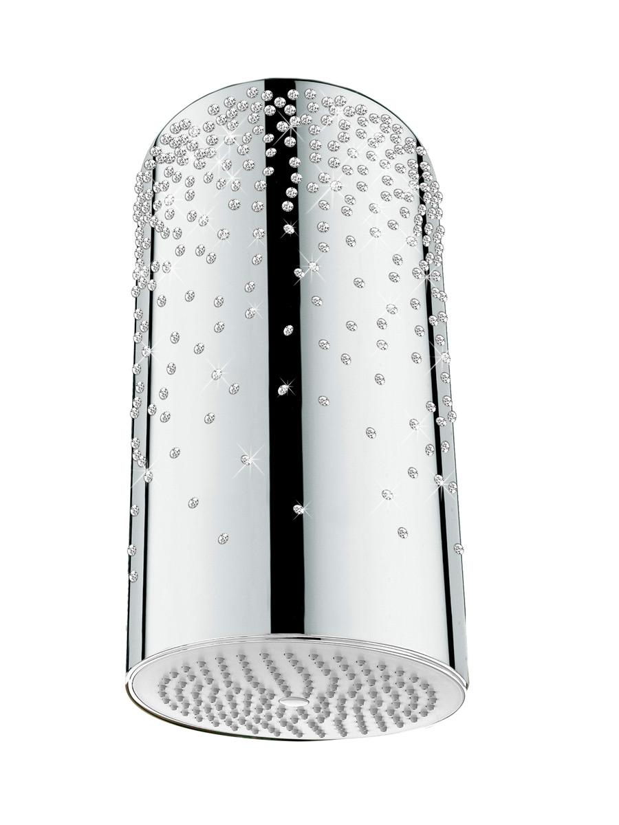 Верхний душ Bossini Dinamic Inox один режим струи H80166.030 хром