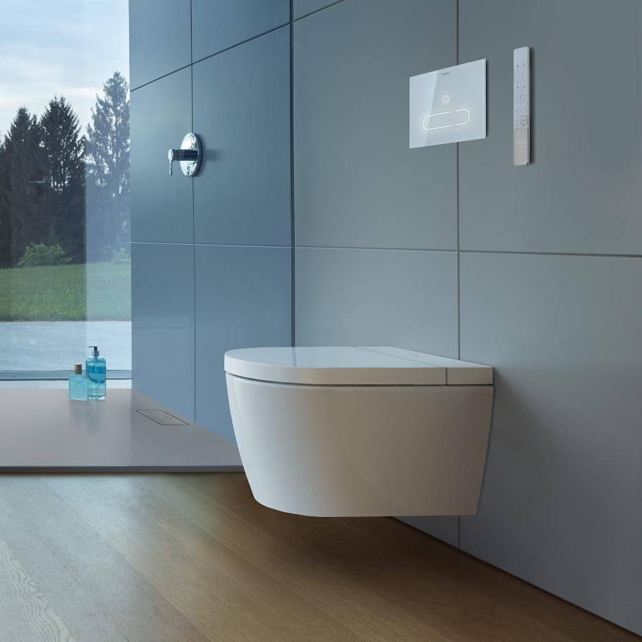 Крышка-биде для унитаза со скрытым подключением Duravit SensoWash Starck f Plus 612000012000320