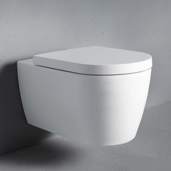 Сиденье для унитаза Duravit ME by Starck 0020012600 без автоматическиого опускания, белое/белое шелковисто - матовое 