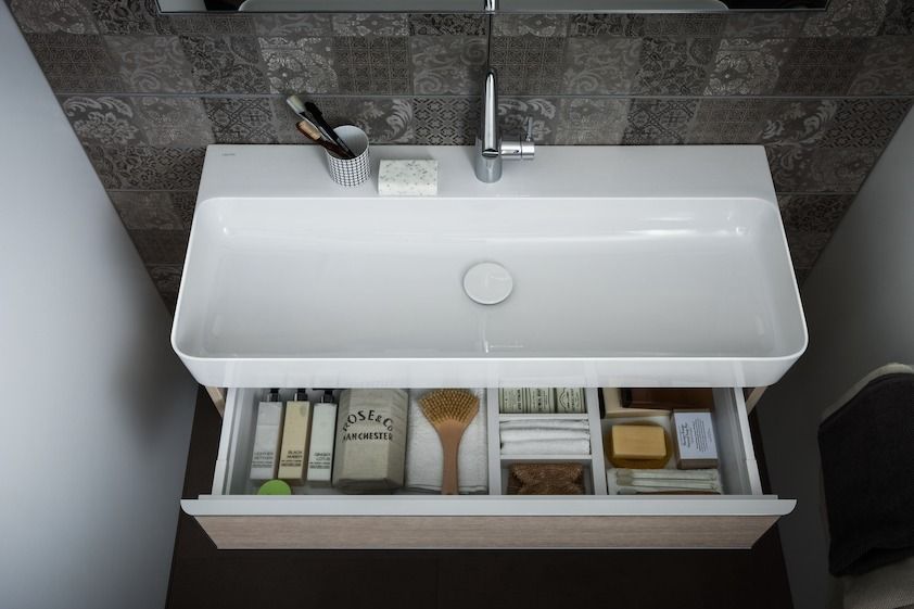 Раковина  Laufen  Val  810287  95 см, SaphirKeramik, без перелива