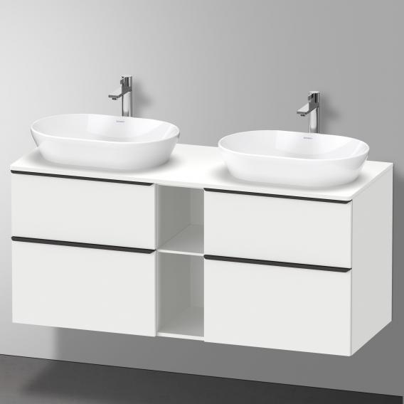 Тумба подвесная под раковину DURAVIT D-Neo DE4970B1818 1400 мм х 550 мм, с одним выдвижным ящиком, белый матовый