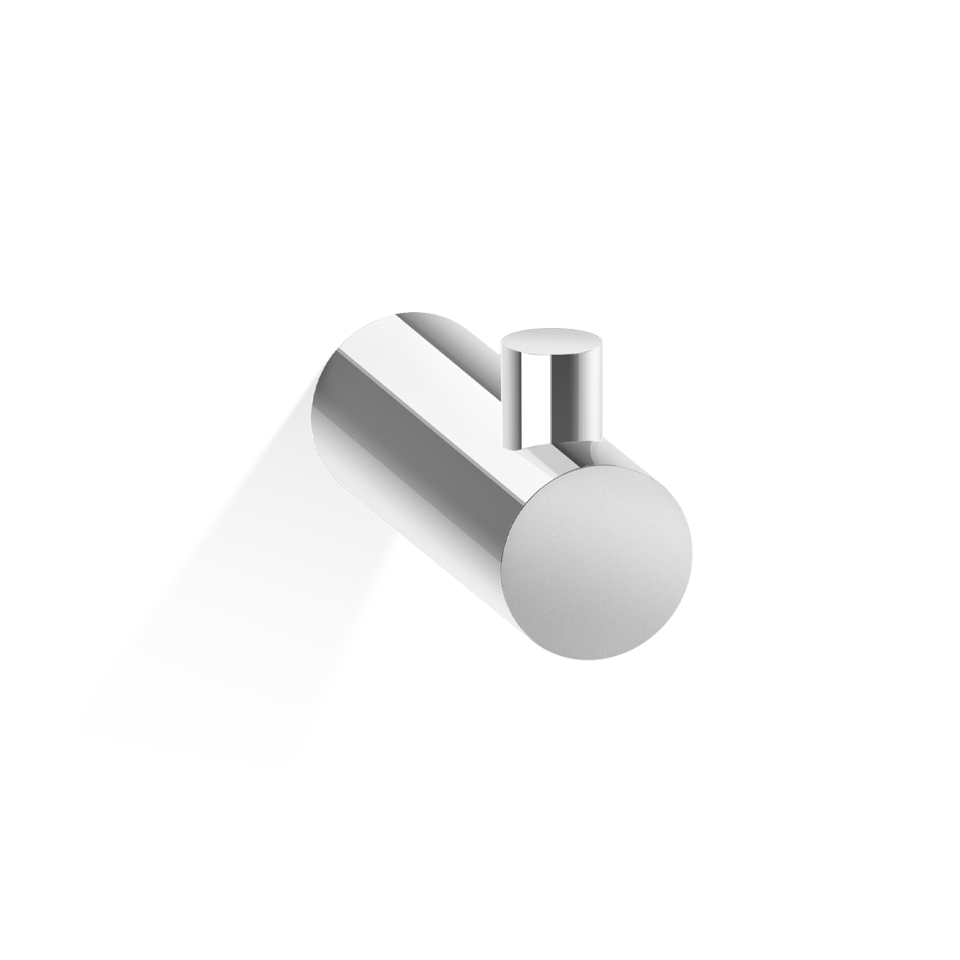 Крючок для халата и полотенца одинарный DECOR WALTHER  Bar HAK1   0856700    3 X 2 X 6 см, латунь, цвет хром