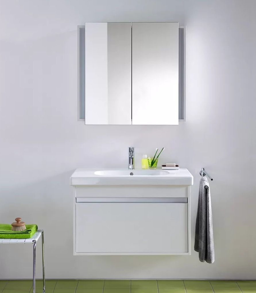 Тумба подвесная под раковину Duravit Ketho KT679402222 с выдвижным ящиком, белый глянцевый 
