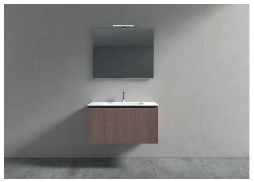 Зеркало прямоугольное с LED подсветкой BMT GALAXY 801404120010/801999000030   1200х729х30 мм