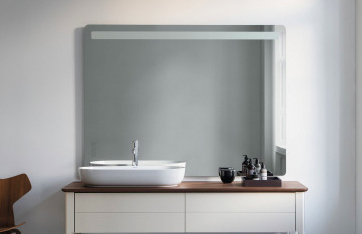 Тумба напольная под столешницу Duravit Luv LU9563L3636 белый