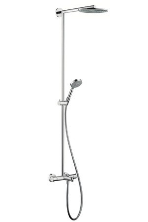 Душевой комплект Hansgrohe Raindance Showerpipe 240 27147000 с термостатом для ванны хром (изделие снято с производства)