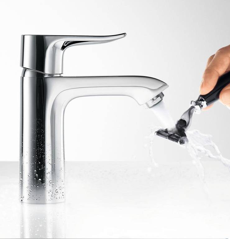 Смеситель для раковины Hansgrohe Metris 31084000 Хром