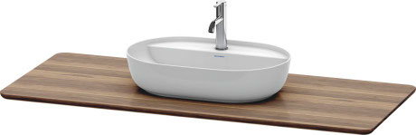 Столешница для раковины Duravit Luv LU946107777 массив американского ореха