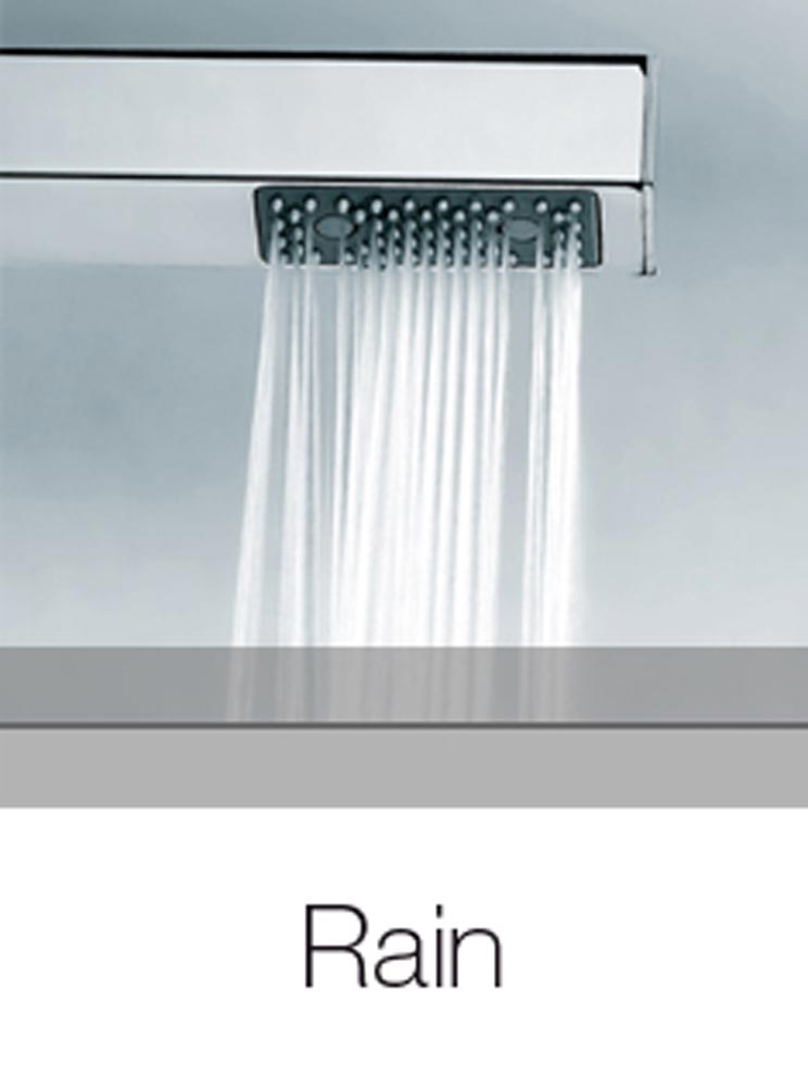 Душевой комплект BOSSINI Cube CB4004C.094 с ручным душем, фиксированным держателем и шлангом, цвет Шлифованный никель