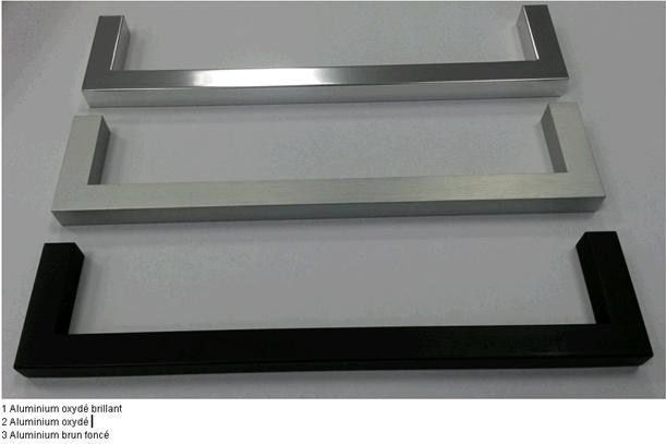 Полотенцедержатель боковой для мебели Laufen Case   4.9095.2.106.000.1  40 см,  алюминий темный