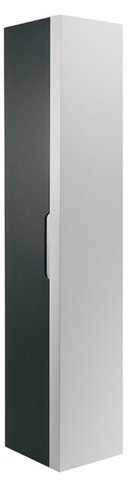 Высокий шкаф-пенал Keuco Edition 300 30311 383802 петли справа корпус и фасад белый структурный лак