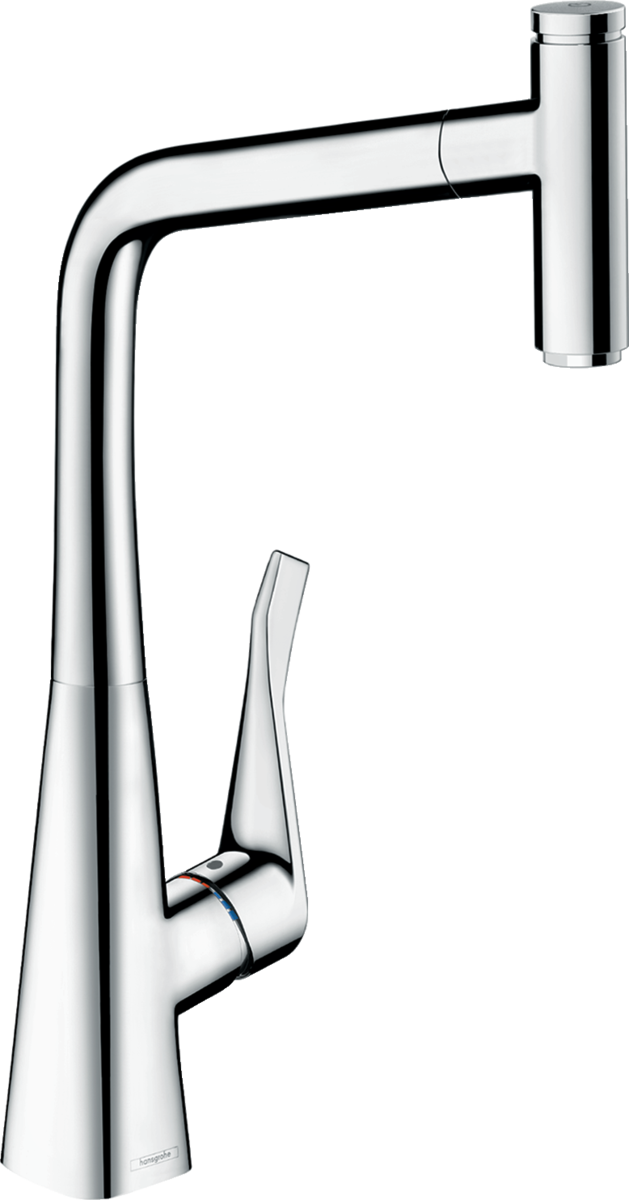 Смеситель для кухни Hansgrohe Metris Select M71 73803000 Хром