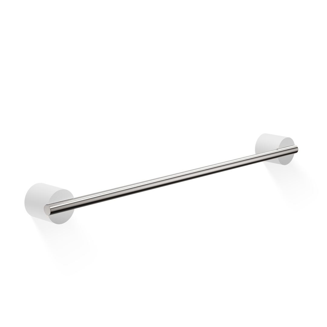 Полотенцедержатель настенный DECOR WALTHER (STONE HTE 45) 0975155   450 мм, композит Solid Surface белый матовый/сталь матовая