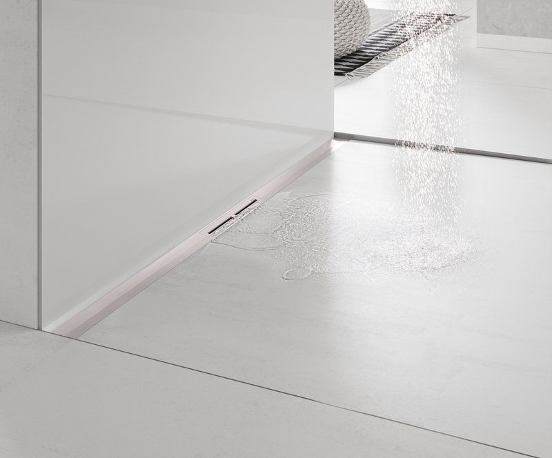 Подрезаемый дренажный канал TECE TECEdrainline 670800 800, сатин