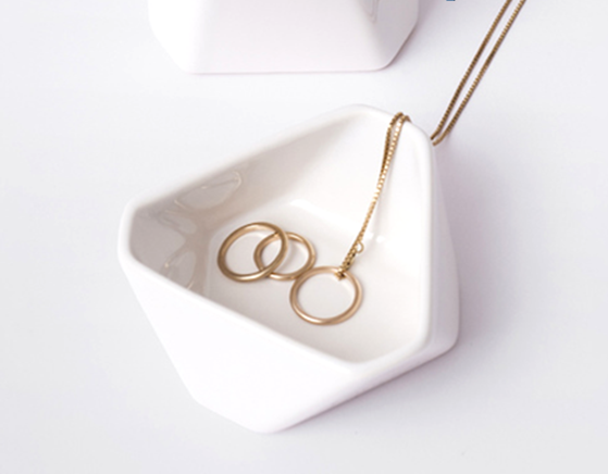 Керамическая  чаша для хранения аксессуаров   Laufen   Home collection TRIO Tray 8.7777.5.000.000.1, 105x100x40мм, SaphirKeramik, цвет белый глянцевый.